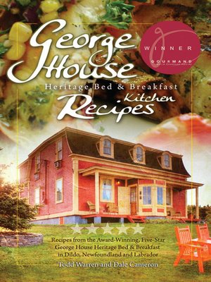 cover image of George House Heritage Bed & Breakfast Kitchen Recipes